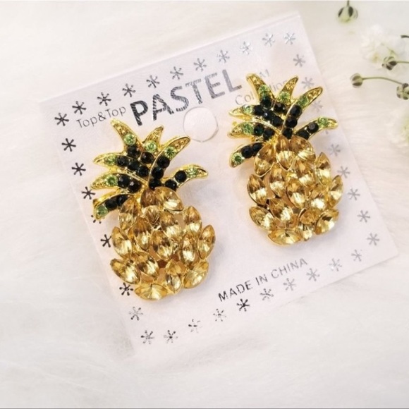 🍍Pineapple🍍Earrings - Picture 2 of 2